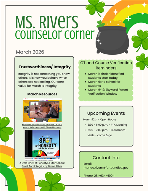 March Newsletter